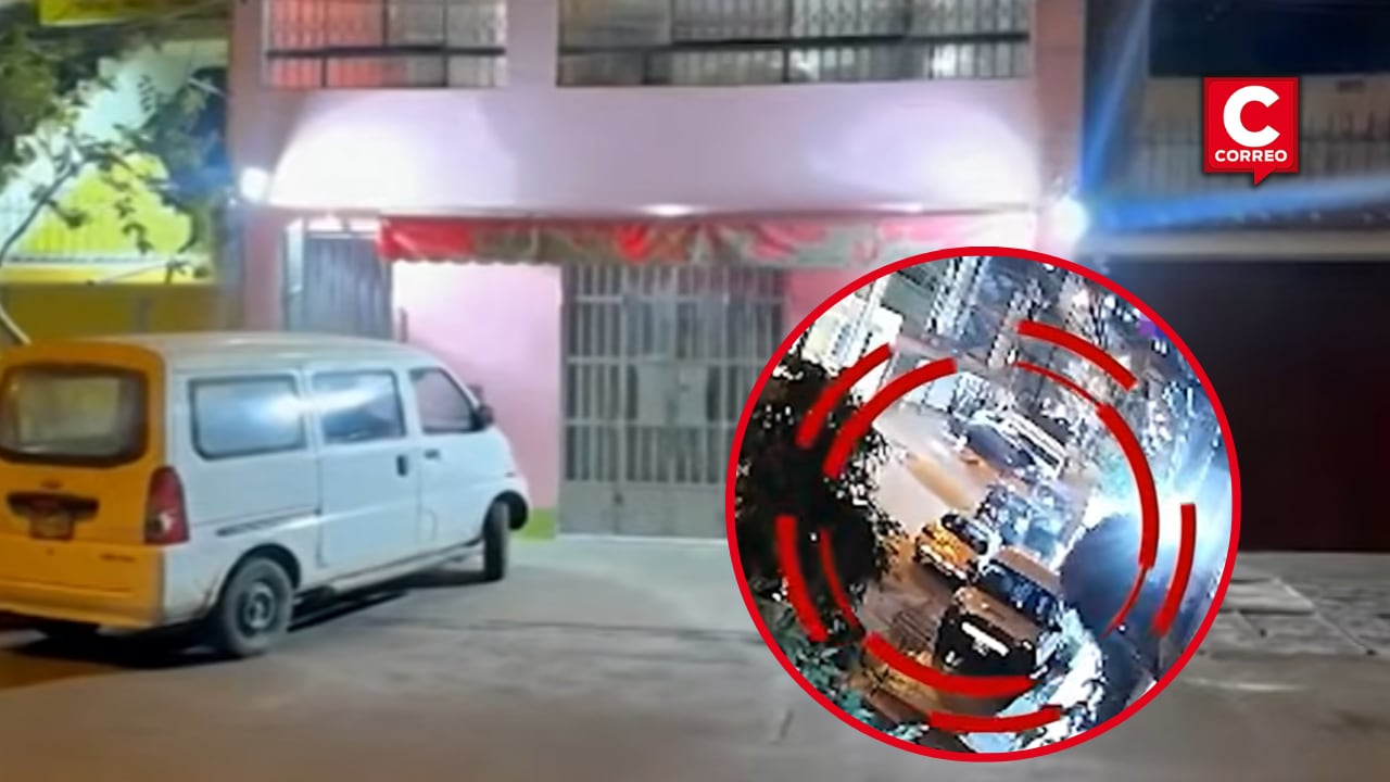 El hombre fue interceptado por tres sujetos que lo obligaron a subir a un automóvil negro. FOTO: WILLAX