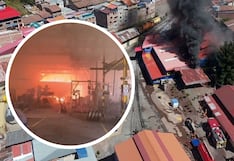 Cusco: Investigan fuerte incendio en estación de trenes hacia Machu Picchu (VIDEO)