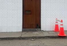 Trujillo: Detonan cartucho de dinamita en exteriores de oficina relacionada al sector minero