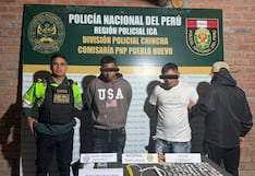 Caen presuntos integrantes de “Los Nenes de Chincha” con droga, dinamita y municiones