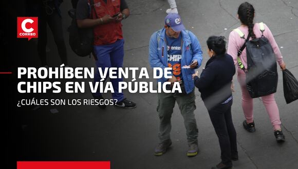 Venta de chips para celulares en la vía pública quedó prohibida: ¿Cuáles son los riesgos?