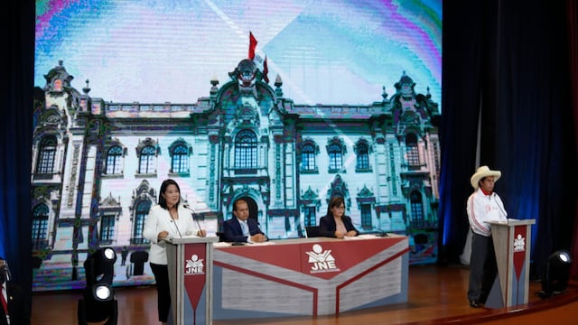 Los 10 momentos más llamativos del debate entre Keiko Fujimori y Pedro Castillo