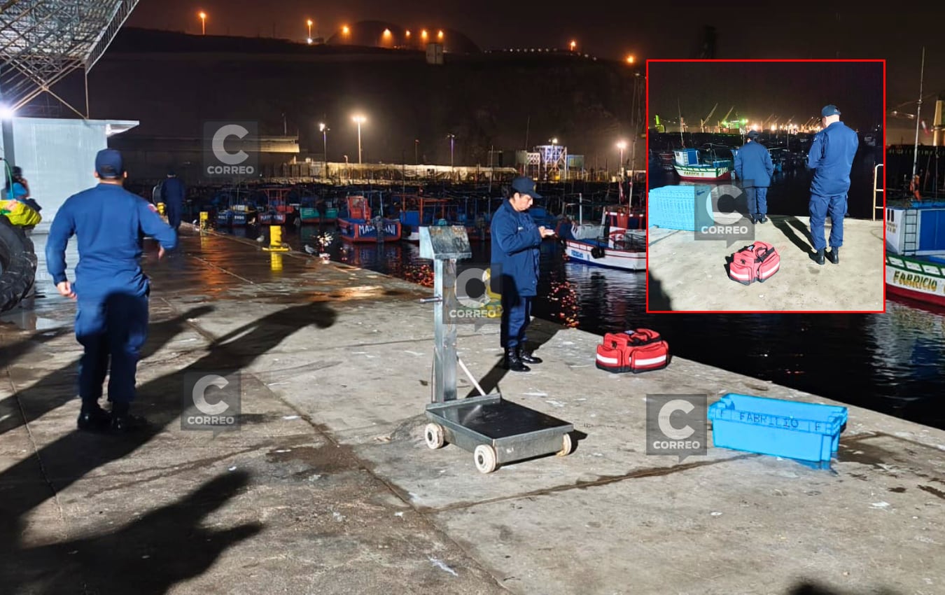 Rescatan a 7 tripulantes chimbotanos que quedaron a la deriva en altamar y fueron trasladados al puerto de Matarani, en Islay (Arequipa). Foto: GEC.