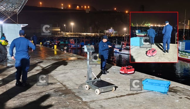 Rescatan a 7 tripulantes chimbotanos que quedaron a la deriva en altamar y fueron trasladados al puerto de Matarani, en Islay (Arequipa). Foto: GEC.