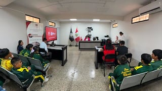 Piura: Capacitan a escolares sobre justicia y prevención en la “Ruta de la Flagrancia”