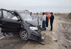 Piura: Choque entre automóvil y miniván deja tres fallecidos y varios heridos en la vía Paita-Sullana