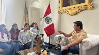 Estudiantes presentan al alcalde de Trujillo propuestas contra la inseguridad ciudadana