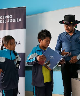 Robot Kipi destacó por su interacción con los pequeños. (FOTO: Difusión)