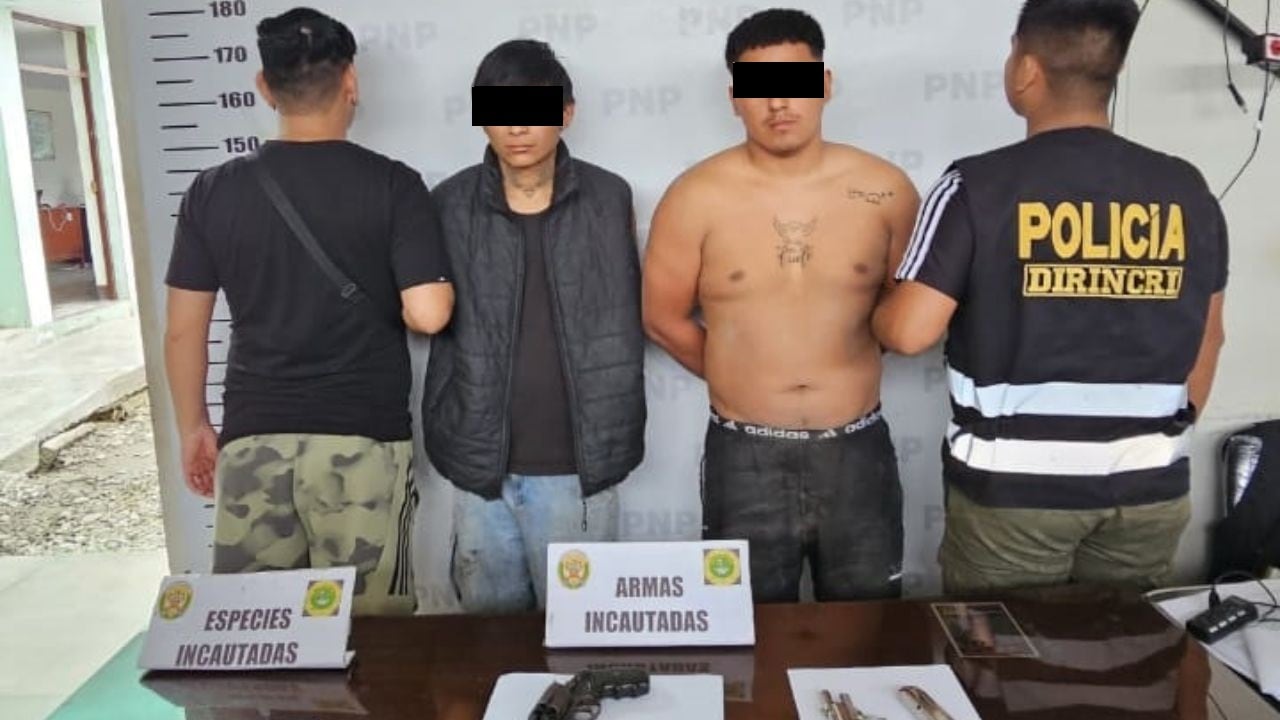 Según la PNP, detenidos se hacían pasar por presuntos integrantes de “Los Pulpos".