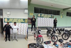 Condenan a 9 años de prisión a sujeto que desmantelaba motocicletas robadas en Chiclayo