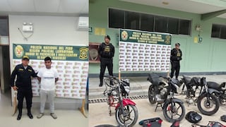 Condenan a 9 años de prisión a sujeto que desmantelaba motocicletas robadas en Chiclayo