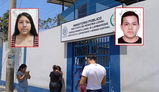 Tras fallecer en Las Mercedes, cuerpo de joven y su acompañante fueron llevados a la morgue.