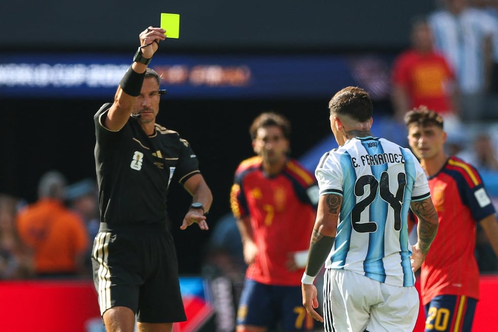 Argentina se quedó sin un jugador.