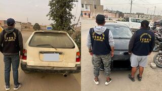 Policía recupera dos vehículos reportados como robados en Trujillo