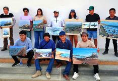 Artistas pintan la belleza de Illescas promoviendo la cultura y el turismo en Sechura