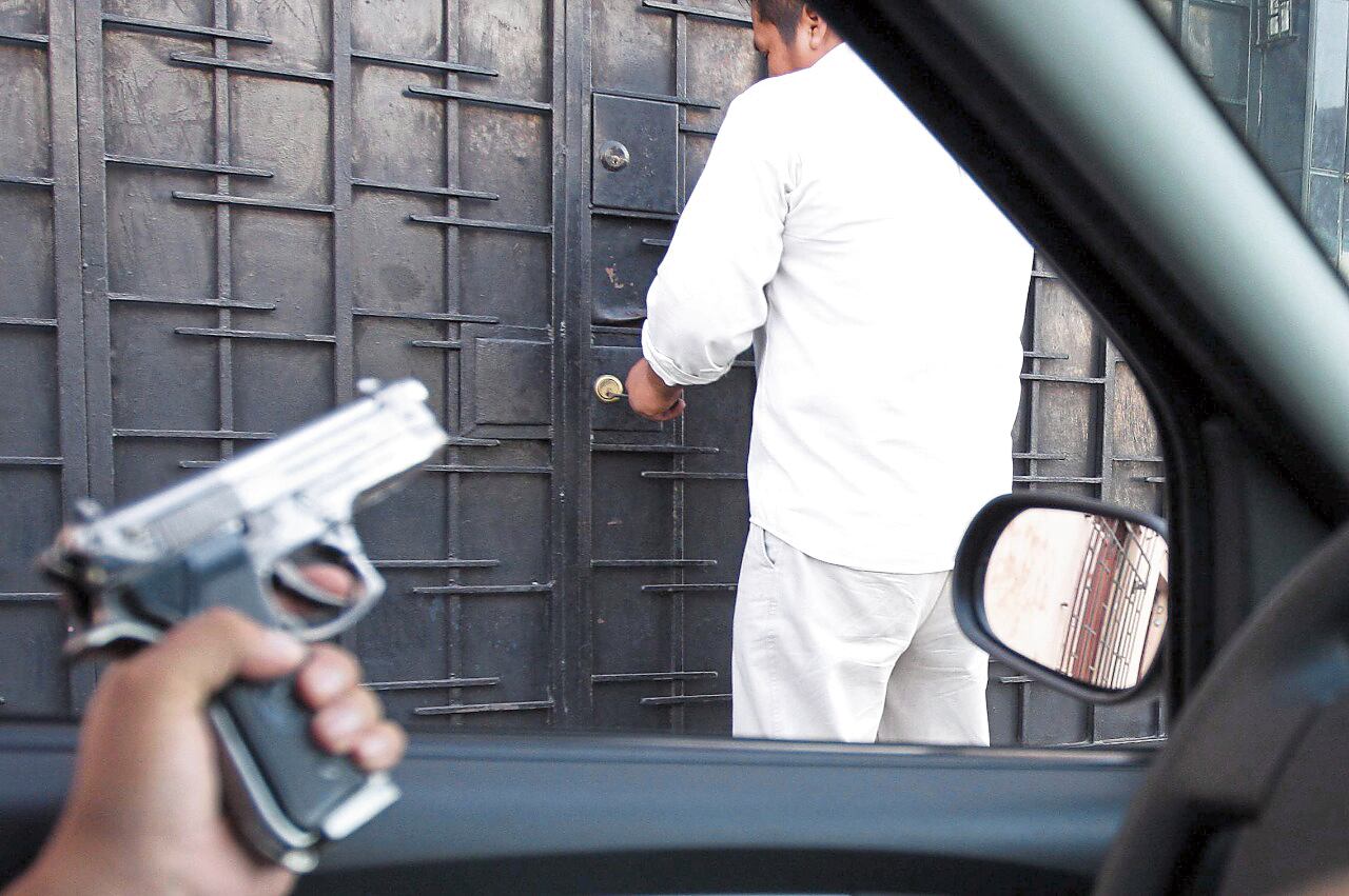 Inseguridad en la calle San Francisco (Foto: Difusión)