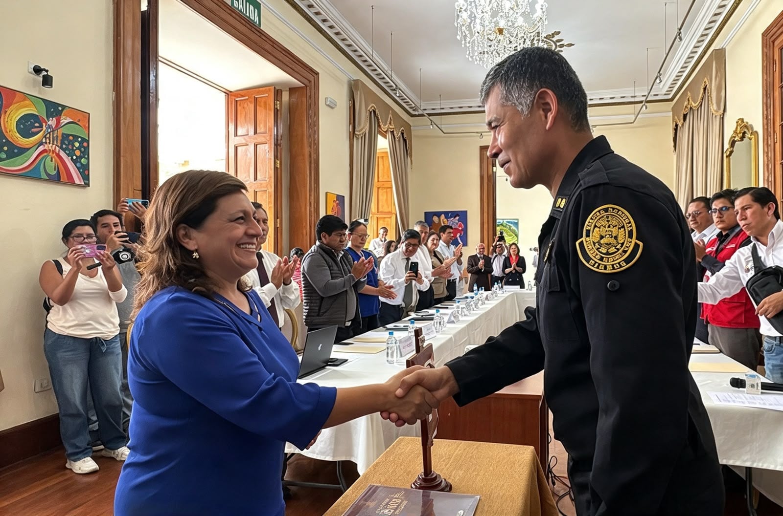 Gobierno Regional de La Libertad entregará 30 computadoras e impresoras a la PNP