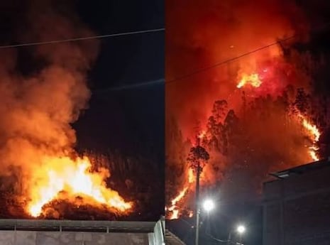 Cusco: detienen a hombre acusado de provocar incendio en Sacsayhuamán que afectó 3 hectáreas de vegetación