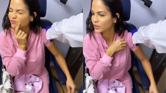 Natti Natasha y su inesperada reacción al recibir inyección (VIDEO)