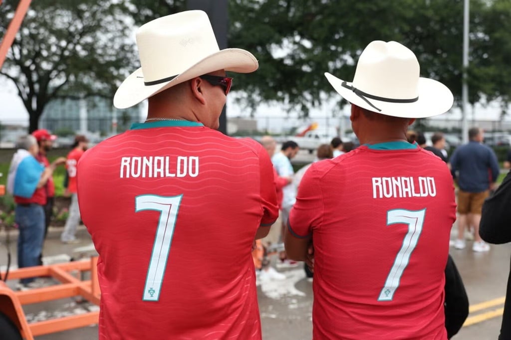 La moda de las camisetas durante el Mundial 2026. (Foto: EFE)
