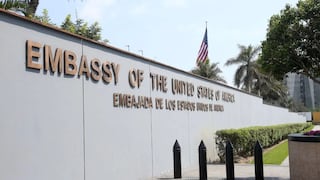 Embajada de EE.UU. en Lima anuncia cierre de atención consular el lunes 25 de mayo