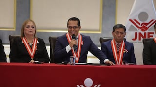 Presidente del JNE afirma que cada voto tuvo el mismo valor y pide confianza en el proceso electoral