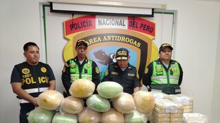 Policía incauta más de 90 kilos de droga en Arequipa (VIDEO)