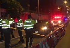 Balacera en la avenida Arequipa deja un herido y genera cierre de vía (VIDEO)