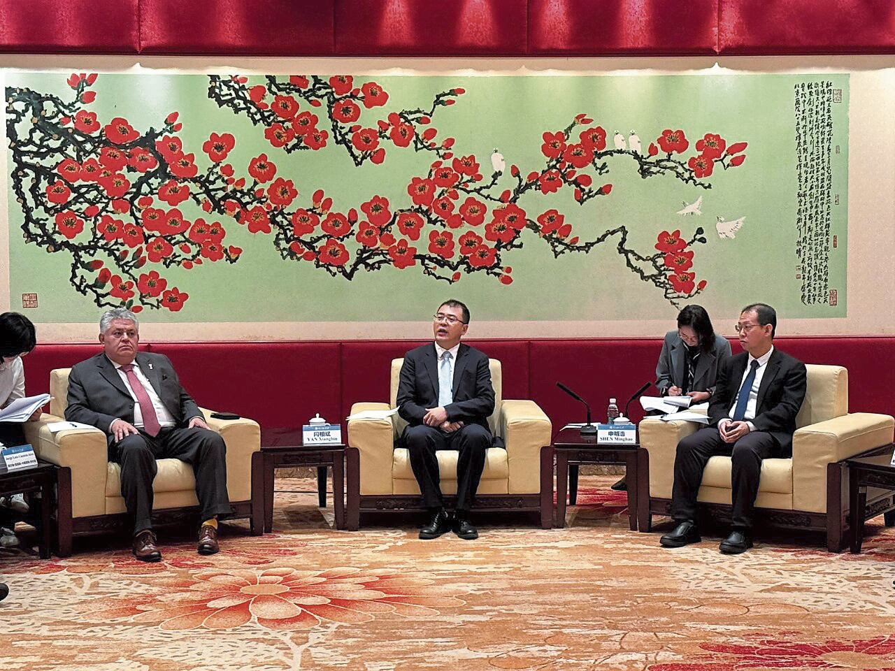 Delegación universitaria de la Católica San María en China. Foto: UCSM.