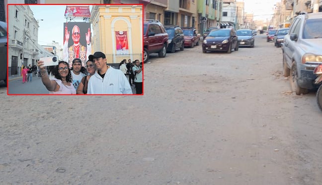Las cuadras 2 y 3 de la calle Juan Fanning se encuentran en mal estado.