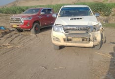 La Libertad: Policía recupera dos camionetas reportadas como robadas en Chao