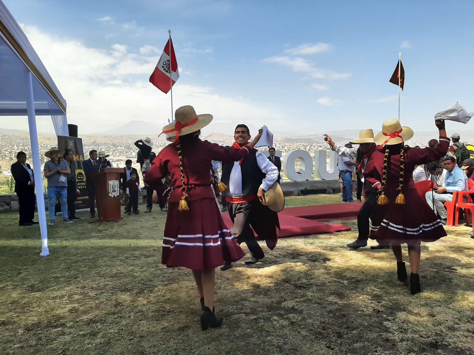 Entrada de ccapo es tradicional en el distrito de Cayma (Foto: GEC)