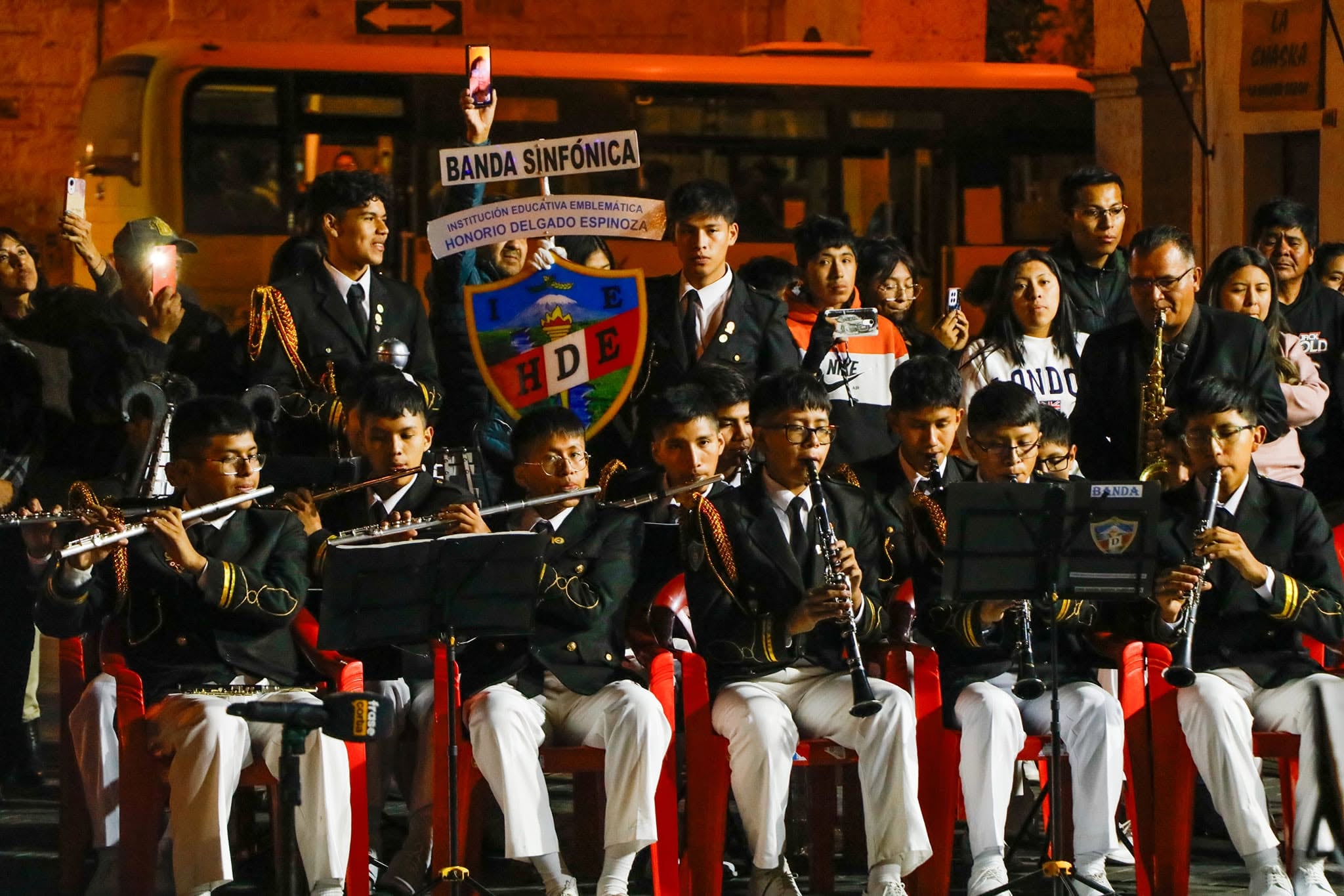Postergan retreta de bandas escolares en Arequipa por paro de transportistas