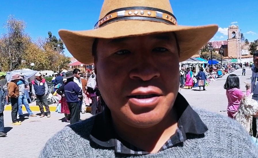 Dirigente alpaquero considera que algunos se oponen a la minería por fines políticos. Foto/Difusión.