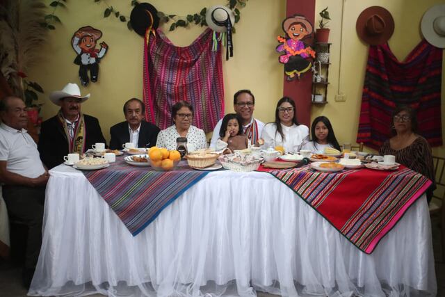 Roberto Sánchez: así fue el desayuno electoral junto a su familia en Huaral (Fotos: Jesús Saucedo/GEC)