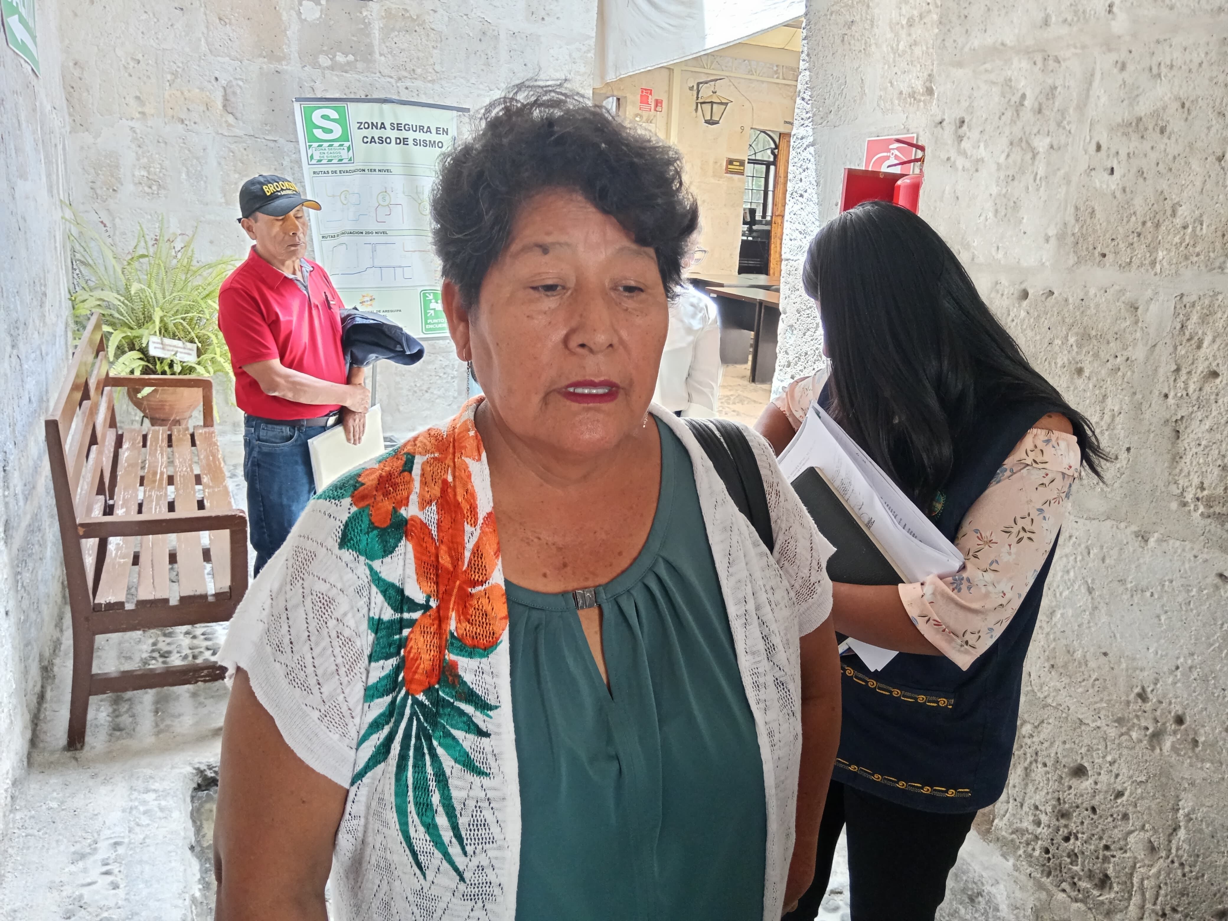 Teniente alcaldesa de Majes, Gladys Ticona. (Foto: GEC)