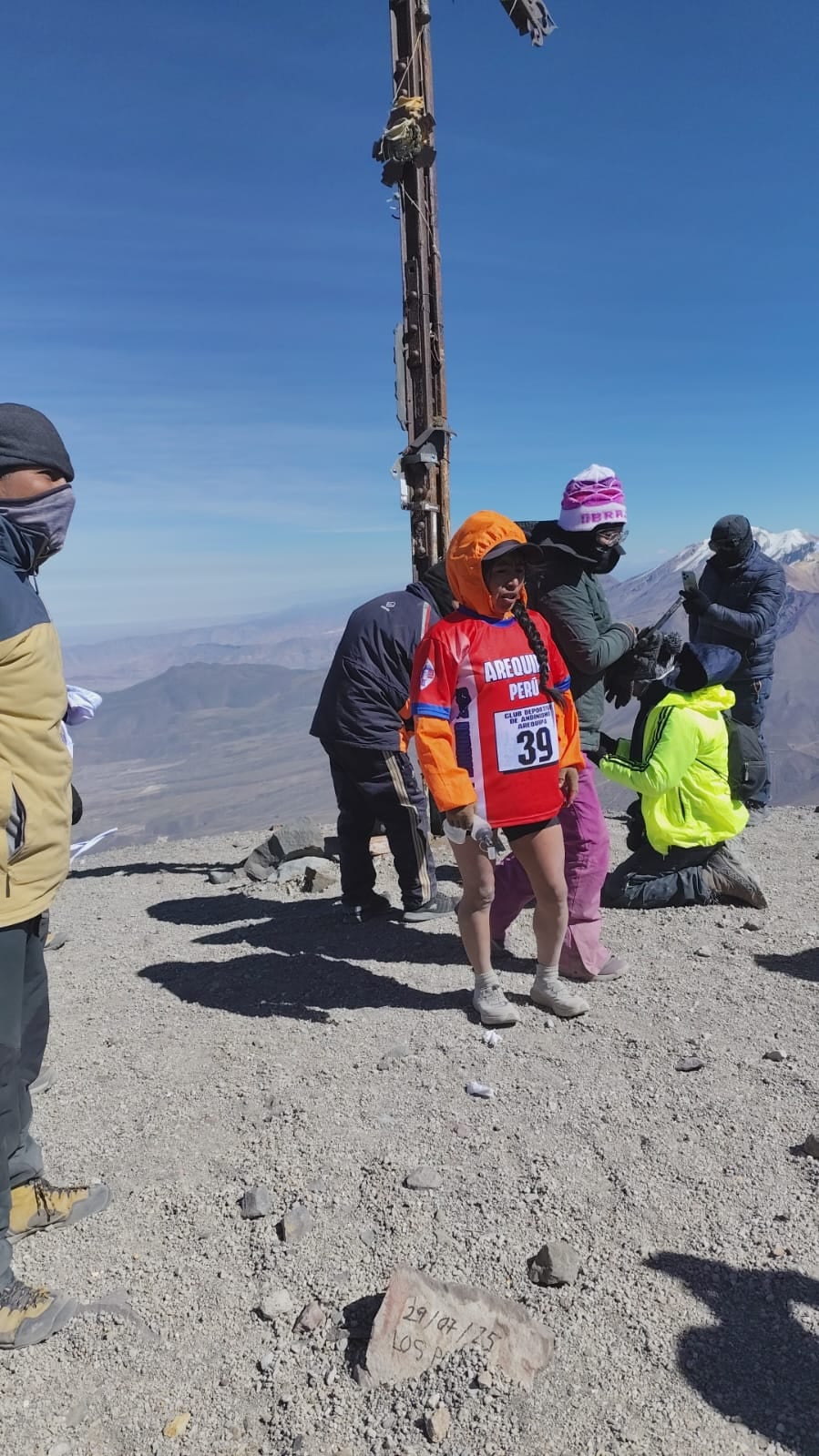 Ganadora en Competencia Internacional de Ascenso al Misti. Foto: Difusión.