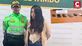 Joven es condenada en Jauja: Aprovechó que dormían en la plaza y robó celulares