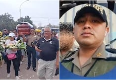 Ica: cristiana sepultura al S2 PNP Yelsin Melgar, fallecido en accidente en la Panamericana Sur