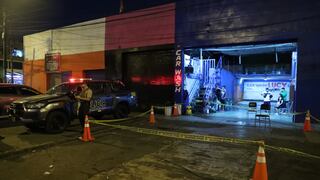 Sicarios en moto acribillaron a trabajador de car wash en Cercado de Lima (VIDEO)