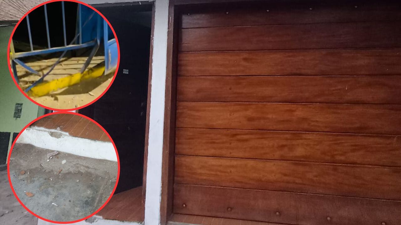 En El Porvenir, hampones piden S/ 40 mil a una familia. Mientras tanto, en Florencia de Mora arrojan dinamita a una funeraria y en Trujillo a local de venta de parabrisas. (Fotos: Cortesía)