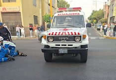 Arequipa: Anciano muere atropellado por motociclista extranjero