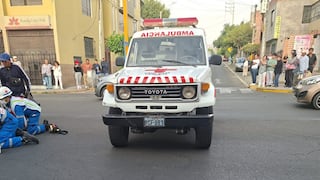 Arequipa: Anciano muere atropellado por motociclista extranjero