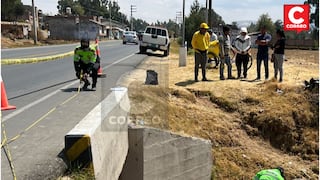 Jauja: Atropellan a agricultor y lo dejan agonizando en plena carretera