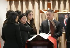 Alberto Fujimori: Sachi llegó al velorio de su padre para darle el último adiós