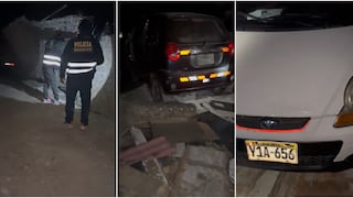 Ica: policía recupera dos vehículos robados ocultos en predio rústico por La Tierra Prometida
