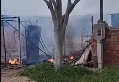 Arequipa: viviendas se incendian en Pucchún, Camaná