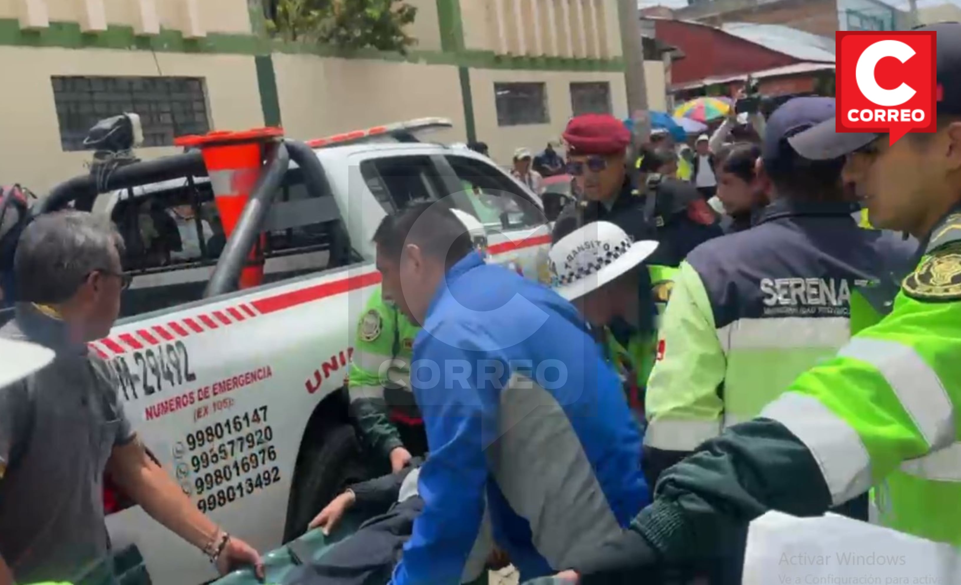 Huancayo: Minivan atropella a menor y tuvo que esperar casi una hora para ser auxiliado