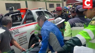 Huancayo: Minivan atropella a menor y tuvo que esperar casi una hora para ser auxiliado