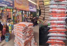 Ica: incautan más de 200 sacos de sal “bamba” en el mercado Arenales